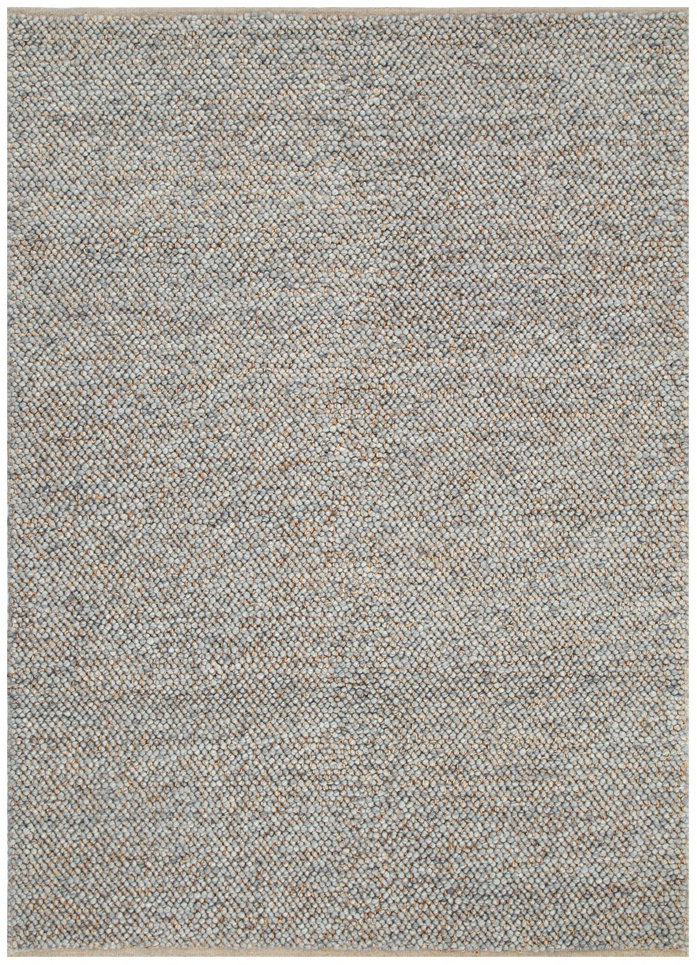 Max Weave Grey Jute and Wool Rug