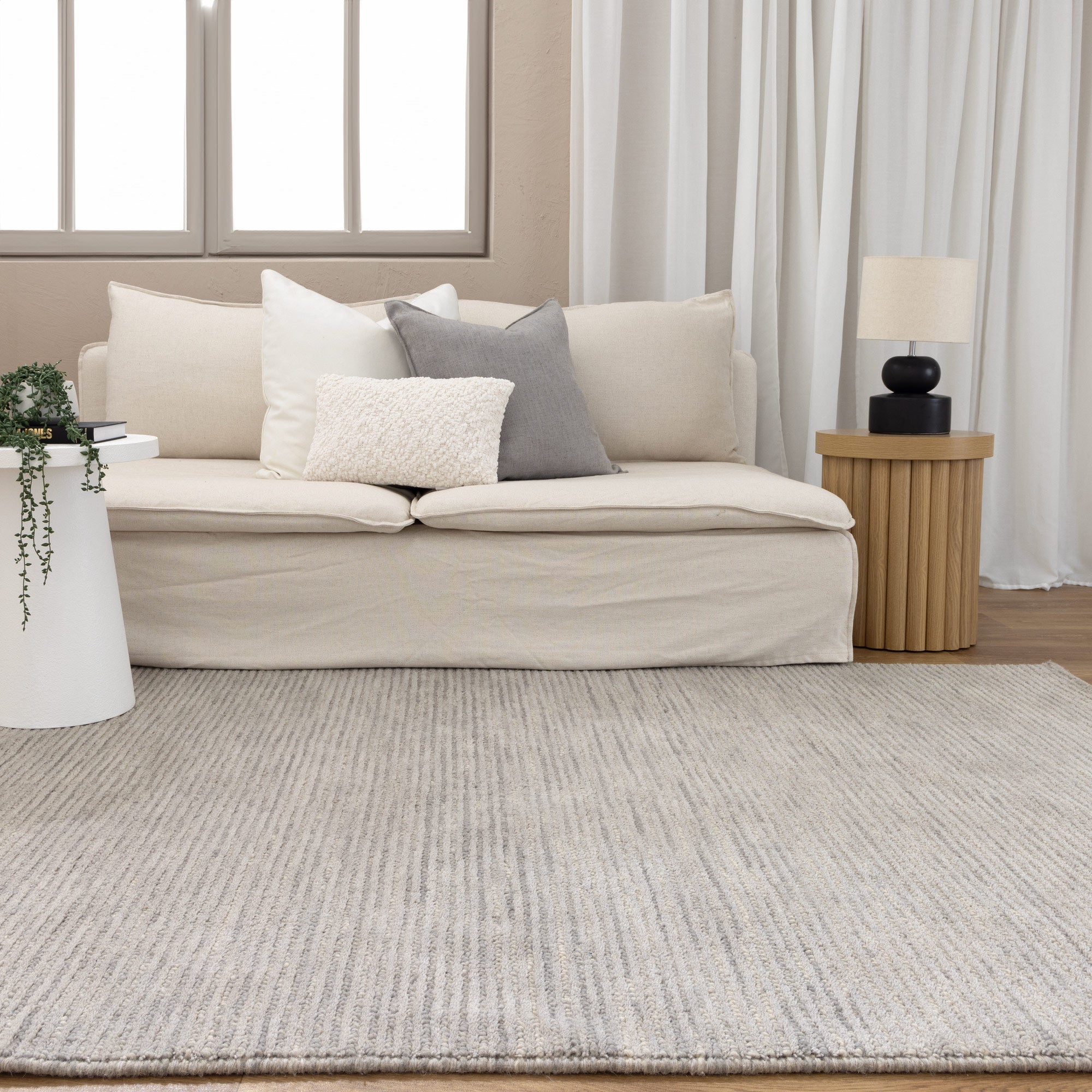 Tuscany Grey Wool Rug