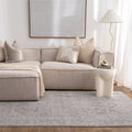 Legacy Distressed Medallion Grey Rug