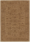 Legacy Distressed Border Mustard Rug